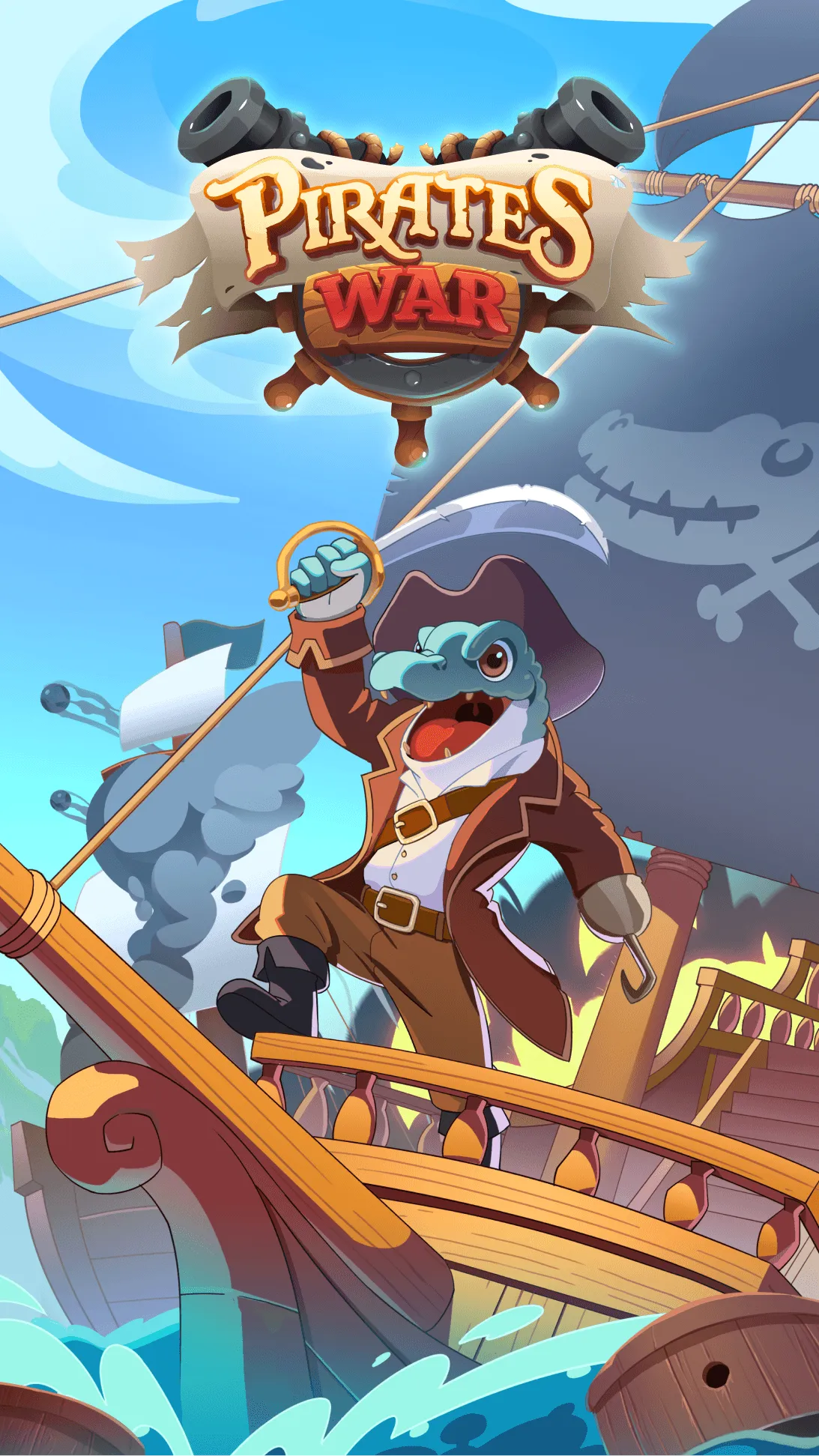 Pirates War – Splash Screen Design